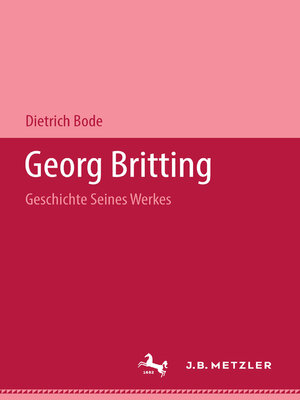 cover image of Goerg Britting